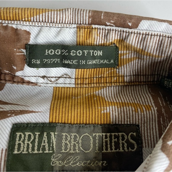 Vintage Button Front Short Sleeve Shirt Ships Graphic Sz XL - Picture 5 of 6